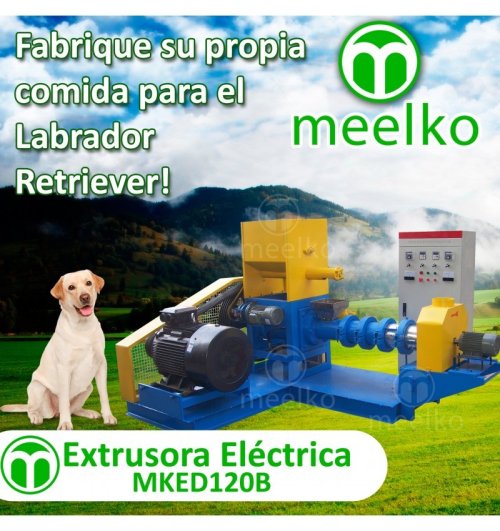 Extrusora para alimentos de Perros 500-600kg/h 55kW - MKED120B