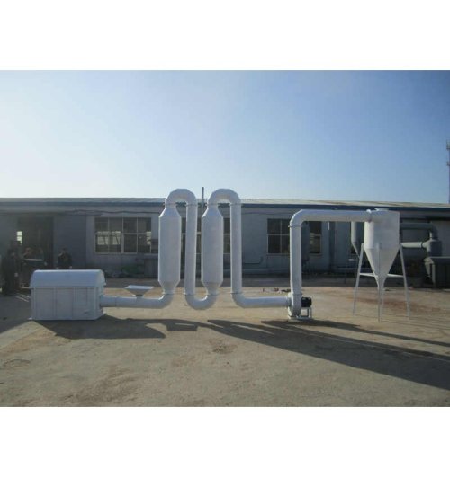 Secadora flash Drye contenido de humedad 25% 250KG hora