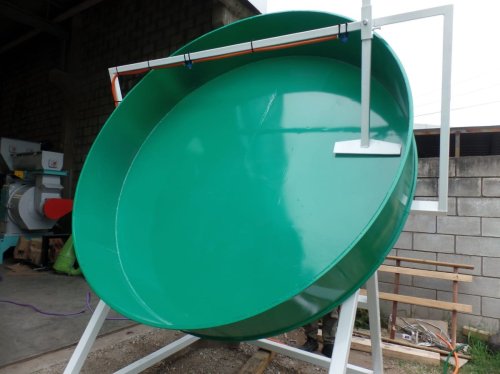 Granuladora para fertilizante 500 kg/hora