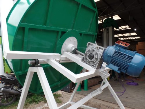 Granuladora para fertilizante 500 kg/hora