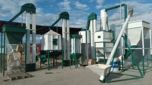 Linea peletizadora de Alimentos