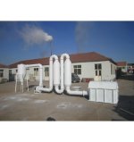 Secadora flash Drye contenido de humedad 25% 500KG hora