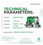 Molino de Harina- MKFMA-50AD 400 - 500 KG/H